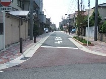 写真:コミュニティ道路