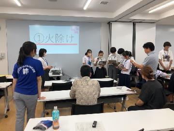 写真:発表会の練習風景