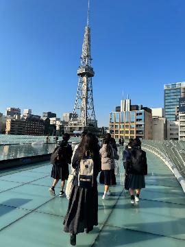 写真:栄散策風景