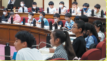 7月24日(午後の部)の子ども市会の様子の写真