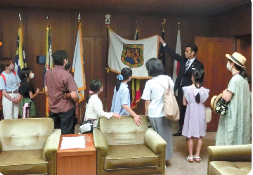 写真:議長室の様子1