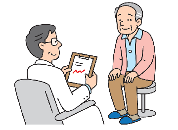 イラスト:診察の様子