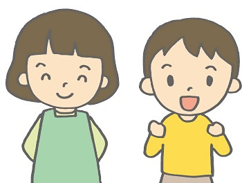 まる子とはち太のイラスト