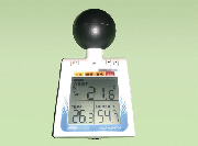 暑さ指数計(熱中症対策)の写真です。