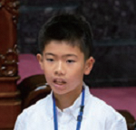 子ども議長の写真