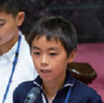 子ども副議長の写真