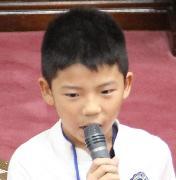 子ども副議長の写真