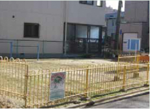 写真:街中のどんぐりひろば