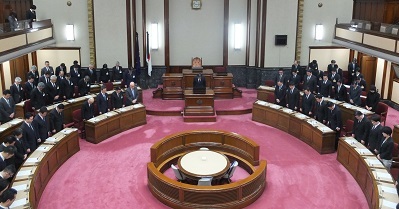 議員総会の様子の写真です