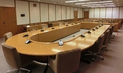 委員会室の写真です。