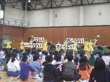 写真:ポッカレモン消防音楽隊による演奏の様子