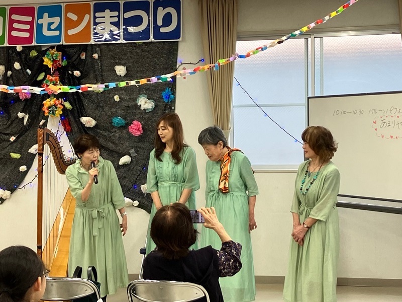 写真:アルパ演奏会(ハープ)