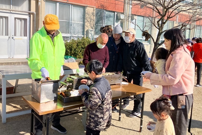 写真:今年から始まったみたらし団子
