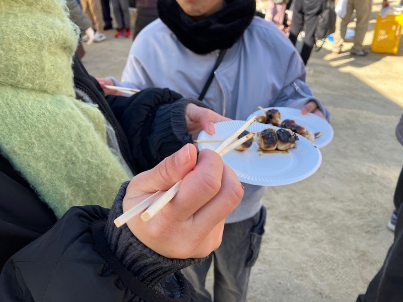 写真:みたらし団子!