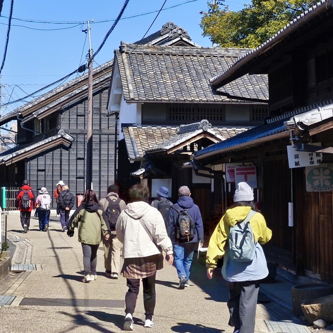 写真:中小田井町並み保存地区