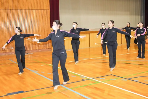 写真:練習風景1