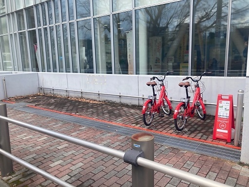 写真:シェアサイクルポート1