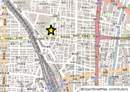 地図:ノリタケの森アクセスマップ