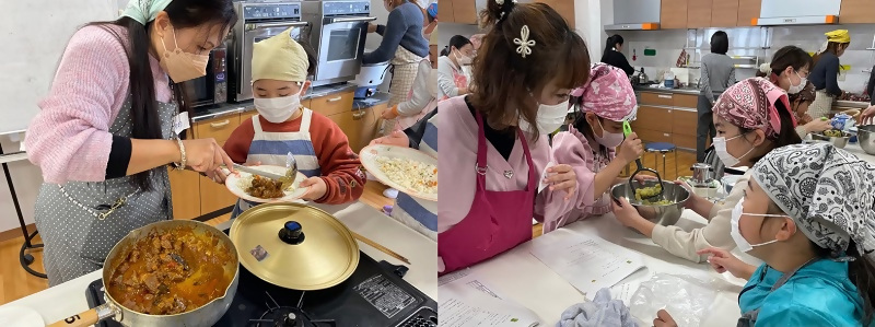 写真:調理の様子