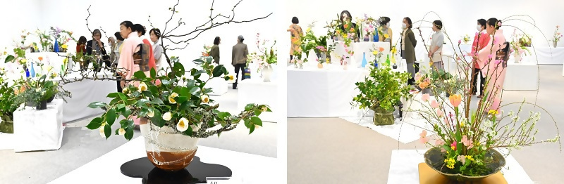 会場中央の作品の写真