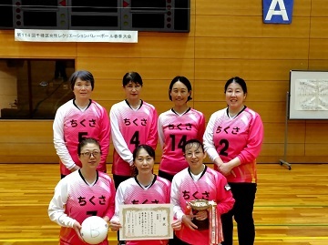 準優勝チーム「ちくさ」の写真