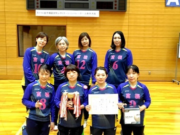 準優勝チーム「宮根」の写真