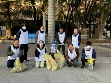 自主清掃活動の写真