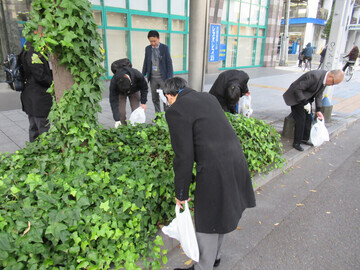 自主清掃活動の写真
