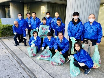 自主清掃活動の写真