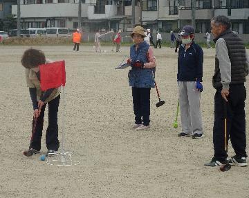 写真:競技中の様子