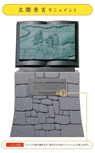 写真：太閤秀吉モニュメント