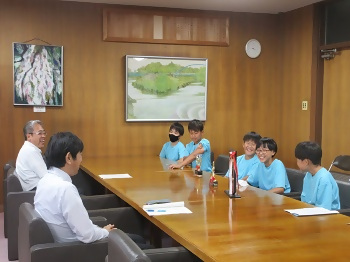 写真：歓談の様子