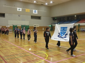 写真：入場行進