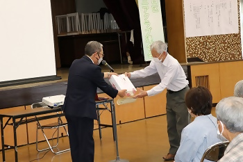 写真：表彰式の様子