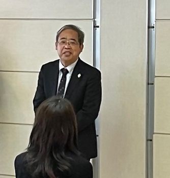 写真：中川村役場との交流会の様子