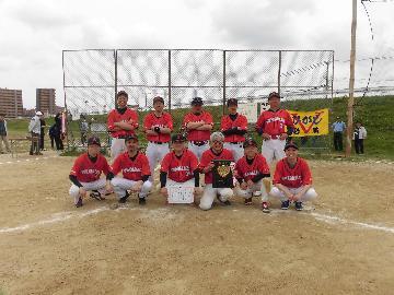 写真:男子準優勝チーム