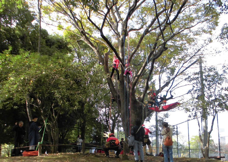 写真：古墳マルシェの様子1