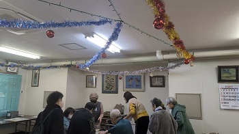 写真:休憩の様子