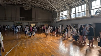 写真：体育館の様子