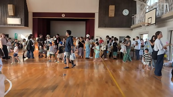 写真：体育館中の様子