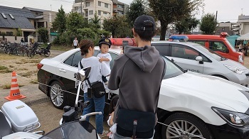 写真:交通安全の啓発