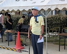 写真:林委員長の挨拶