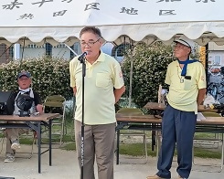 写真:伊藤副会長の開会宣言