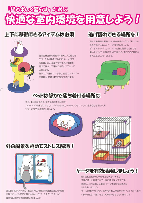 イラスト:快適な室内環境を用意しよう!のパネル