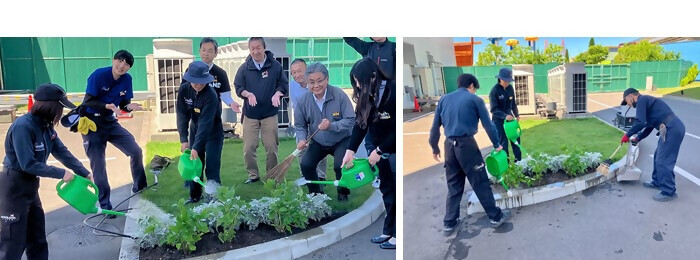 植樹の写真(レゴランド・ジャパン合同会社)