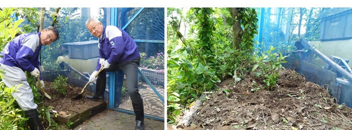 植樹の写真(株式会社テクノ中部)