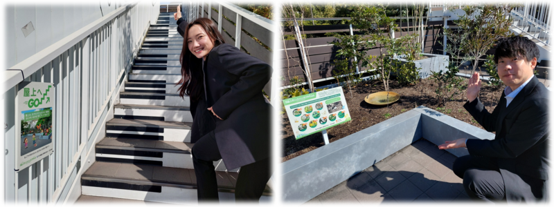 矢作建設工業看板設置作業の様子画像