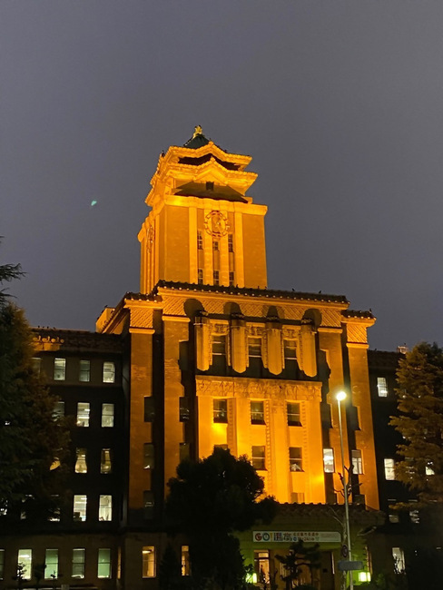 令和6年度の名古屋市役所ライトアップの写真