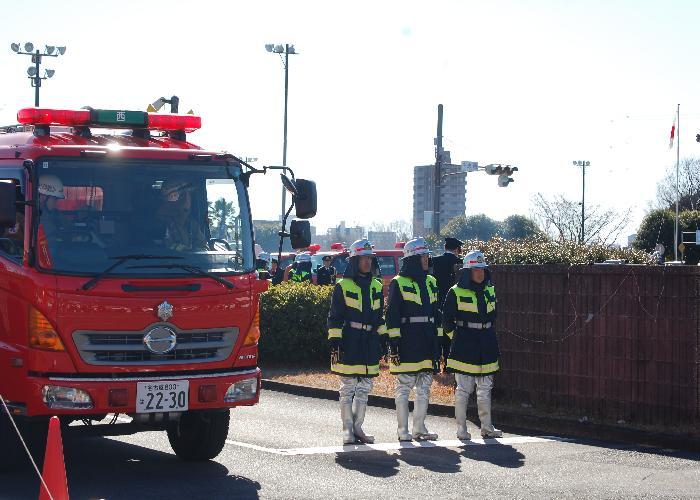 写真:火災対応訓練2