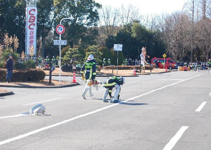 写真:火災対応訓練3